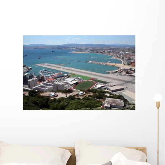 Blick Von Gibraltar Die Wall Decal