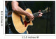 Musician With Guitar Wall Decal