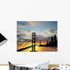 Golden Gate Bridge Near Wall Decal