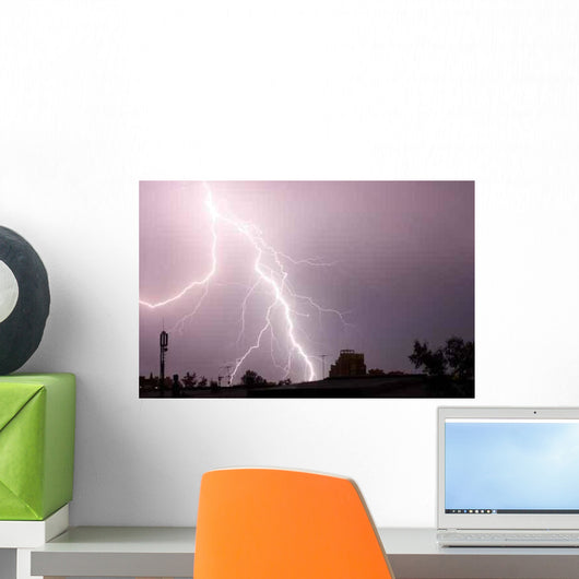 Thunderbolt City Wall Decal