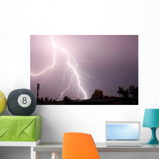 Thunderbolt City Wall Decal