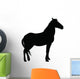 Detailed Horse Silhouette Wall Decal