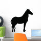 Detailed Horse Silhouette Wall Decal