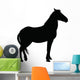 Detailed Horse Silhouette Wall Decal