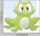 Cartoon Frog Wall Decal
