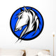 Mustang Stallion Graphic Mascot Wall Decal
