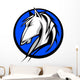 Mustang Stallion Graphic Mascot Wall Decal