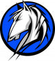Mustang Stallion Graphic Mascot Wall Decal