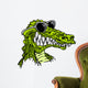 Gator Or Alligator Wearing Wall Decal