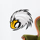 Eagle Mascot Head Vector Wall Decal