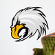 Eagle Mascot Head Vector Wall Decal