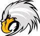 Eagle Mascot Head Vector Wall Decal