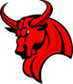 Mascot Bull Vector Graphic Wall Decal