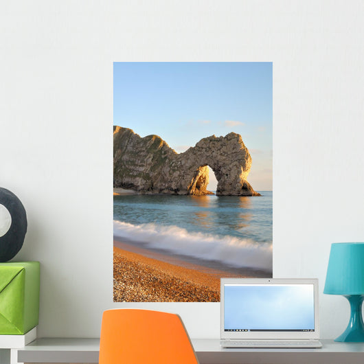 Late Evening Light Durdle Door - Vertical Wall Decal