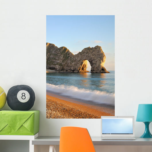 Late Evening Light Durdle Door - Vertical Wall Decal