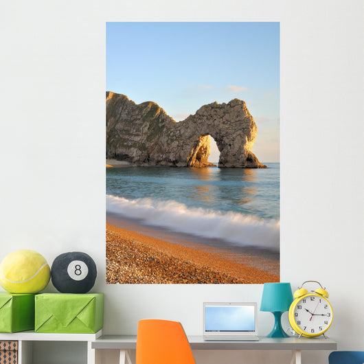 Late Evening Light Durdle Door - Vertical Wall Decal