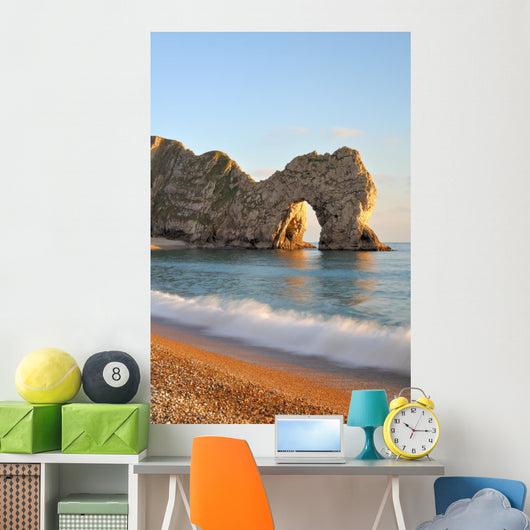 Late Evening Light Durdle Door - Vertical Wall Decal