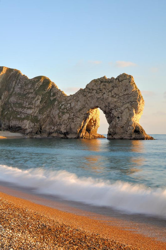 Late Evening Light Durdle Door - Vertical Wall Decal