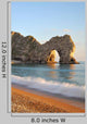 Late Evening Light Durdle Door - Vertical Wall Decal