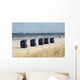 F Nf Blaue Strandkorbe Wall Decal
