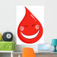 Blood Guy Smiling Wall Decal