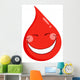 Blood Guy Smiling Wall Decal