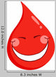 Blood Guy Smiling Wall Decal