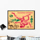 Postage Stamp Wall Decal