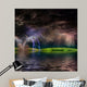 Flooded Stormy Landscape Wall Decal