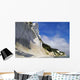 White Oceanside Cliffs Wall Decal