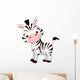 Fun Zoo Zebra Wall Decal