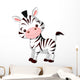 Fun Zoo Zebra Wall Decal
