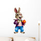 Easter Rabbit Painting Egg Wall Decal