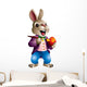 Easter Rabbit Painting Egg Wall Decal