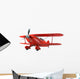 Vintage Biplane Wall Decal