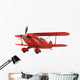 Vintage Biplane Wall Decal