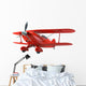 Vintage Biplane Wall Decal