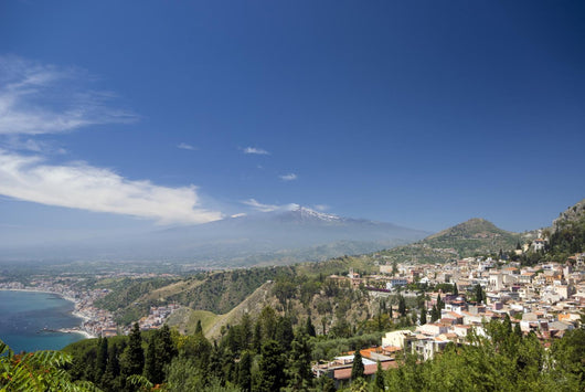 Taormina Sicily Italy Panoramic Wall Decal
