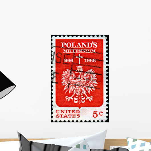 Poland'S Millennium 966- 1966 Wall Decal