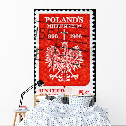 Poland'S Millennium 966- 1966 Wall Decal