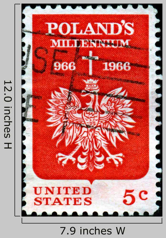 Poland'S Millennium 966- 1966 Wall Decal