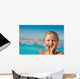 Summer Beach Portrait Lovely Wall Decal
