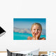 Summer Beach Portrait Lovely Wall Decal