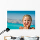Summer Beach Portrait Lovely Wall Decal