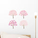 Spring Tree Set Wall Decal