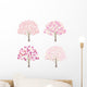 Spring Tree Set Wall Decal