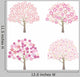 Spring Tree Set Wall Decal