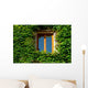Overgrown French Window Wall Decal