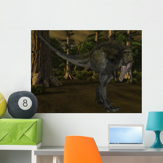 Alioramus-3D Dinosaur Wall Decal