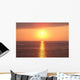 Sunset Near Baku Caspian Wall Decal